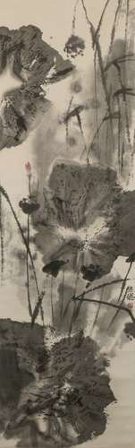 a chinese ink painting by zhou sicong