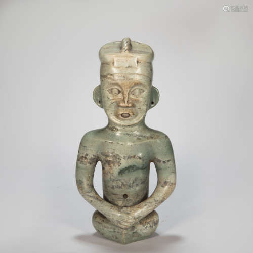 ANCIENT CHINESE JADE STATUE