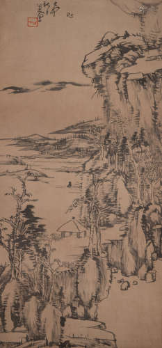 BA DA SHAN REN，ANCIENT CHINESE PAINTING AND CALLIGRAPHY