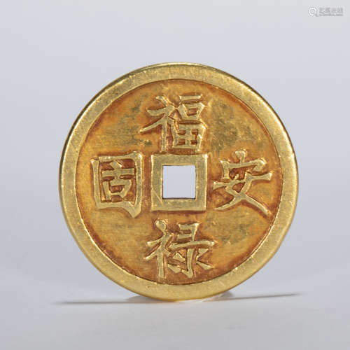 ANCIENT CHINESE GOLD COIN