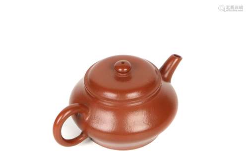 a chinese zisha teapot