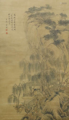 Ming Dynasty - Tang Yin Shanshui Painting