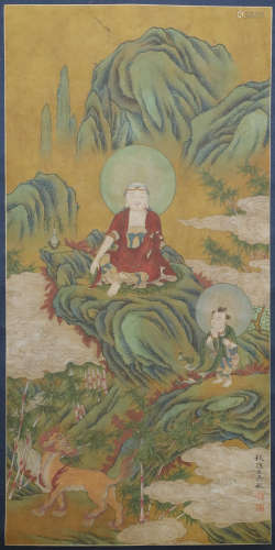 Ming Dynasty - Wu Bin Arhat Painting