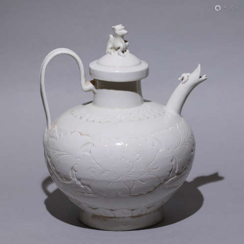 Song Dynasty - Ding Ware Kettle