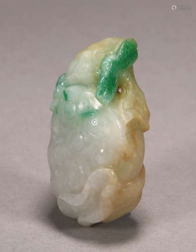 Qing Dynasty - Jadeite Ornament