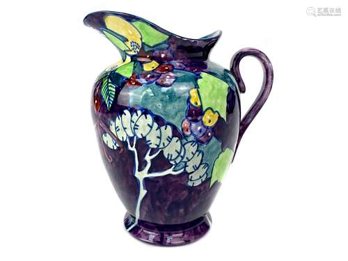 AN ELIZABETH MARY WATT (1886-1954) HAND PAINTED JUG