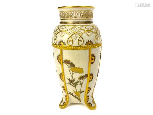 A ROYAL WORCESTER VASE