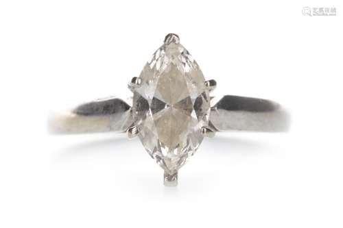 A DIAMOND SOLITAIRE RING