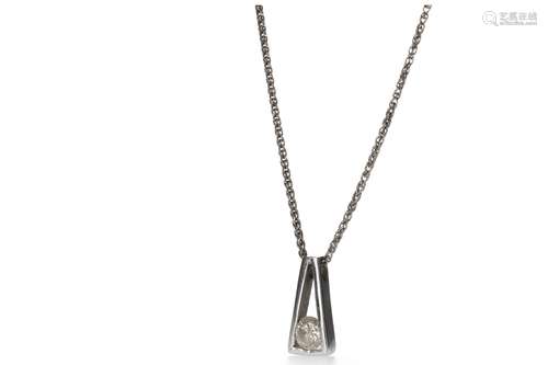 A DIAMOND PENDANT