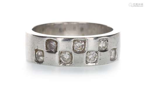 A DIAMOND SET BAND