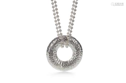 A HAMILTON AND INCHES SILVER PENDANT