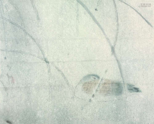 肖金钟（b.1937） 初雪 镜心 纸本设色