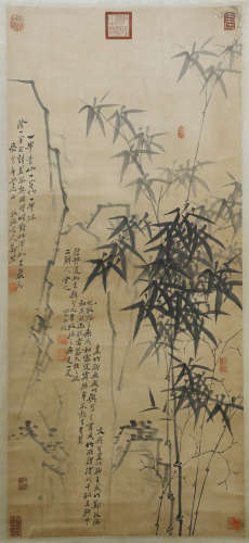 Zheng Xie -  Bamboo Painting