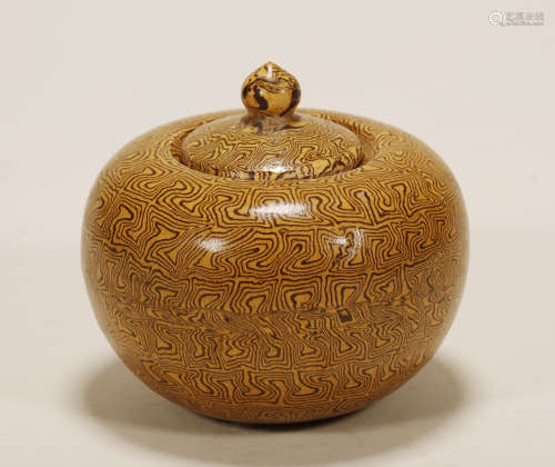 Tang Dynasty - Colored and Patterned Jar