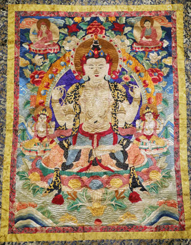 Qing Dynasty - Buddha Embroidery