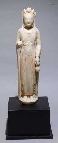 Northern Qi - White Marble Buddha Statue