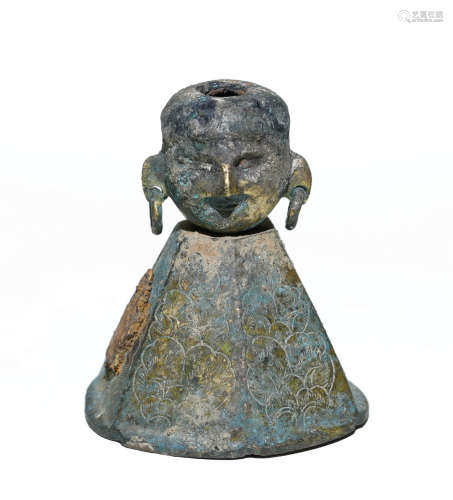 Liao Dynasty - Gilt Figure Shape Ornament