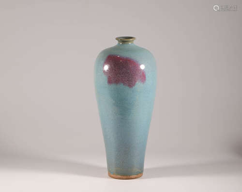 Jun Kiln vase from Yuan元代鈞窯梅瓶