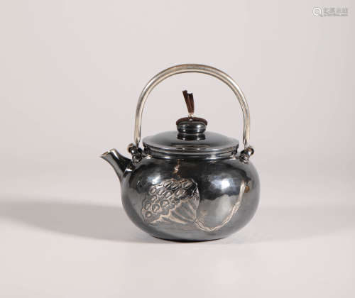 Silver Tea Cup from Japan日本純銀茶壺