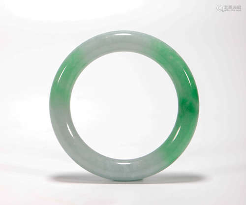 Ancient Jade Bracelet from Qing清代老翡翠手鐲