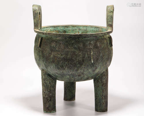 Bronze three footed Vessel from Zhan戰國青銅三足大鼎