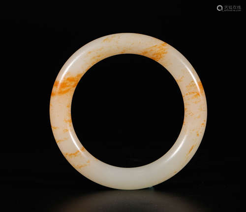 HeTian Jade Bracelet from Qing清代和田玉手鐲