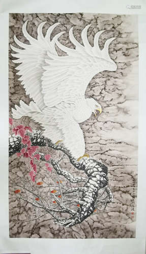 A Chinese Eagle Painting