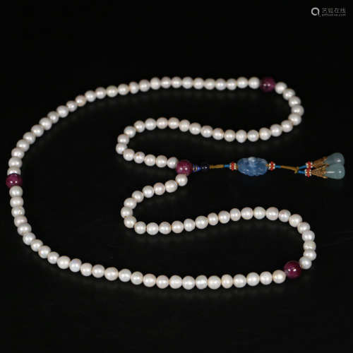 A Chinese Pearls Buddha Beads 108pcs