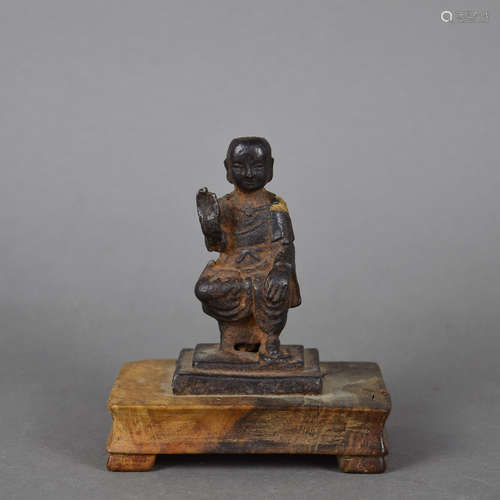 A Chinese Copper Buddha Statue