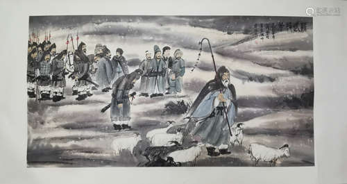 A Chinese Figures Painting