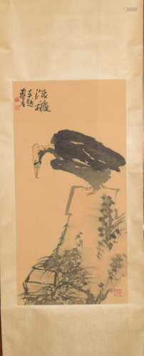 A Chinese Eagle Painting