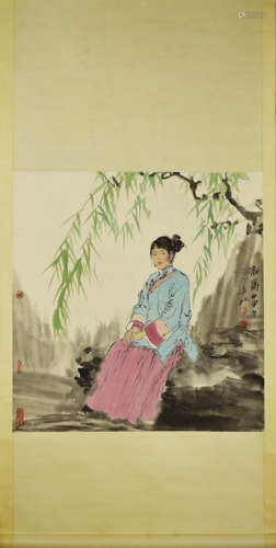 A Chinese Figure Painting