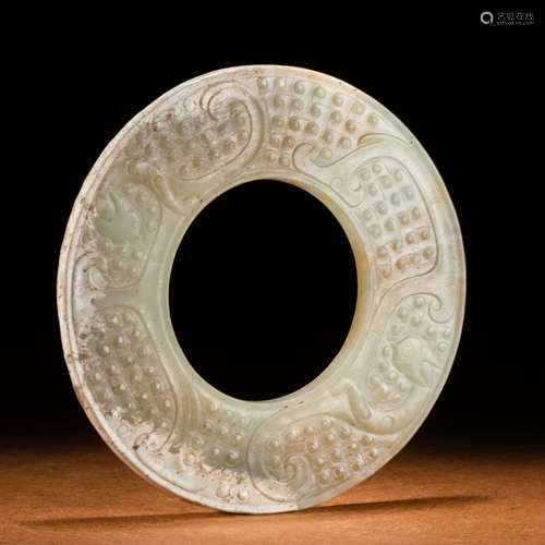 A Chinese Jade Ring