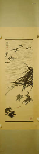 A Chinese Frog Painting