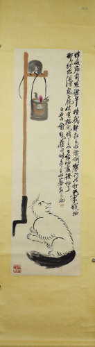 A Chinese Cat Painting