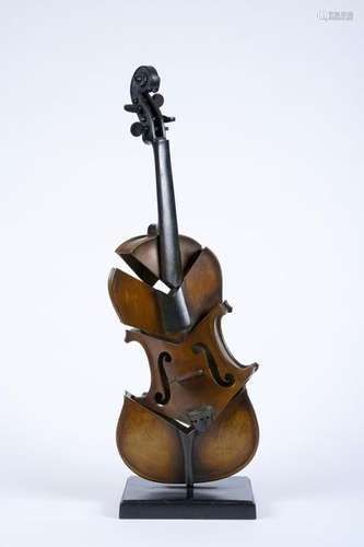 Fernandez ARMAN (1928 2005) Violon, Hommage à Pica…