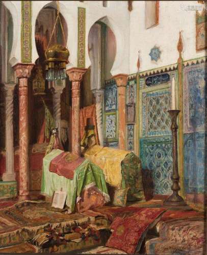 133. Gaston BOUCART (1878 1962). La Mosquée chez P…