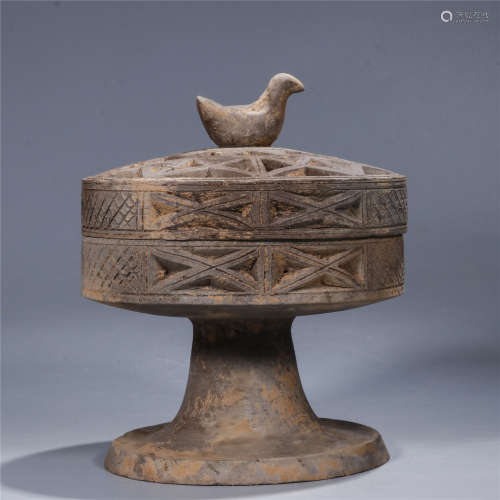 Pottery incense burner