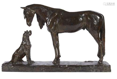 195 Maximilien Louis Fiot (1886 1953) Le cheval e…