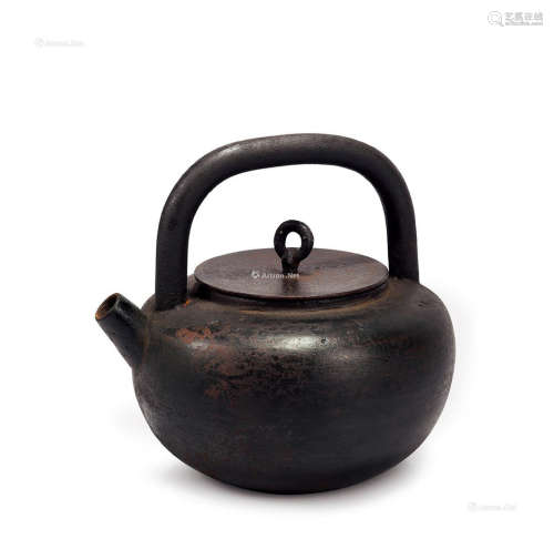 明治时期 土瓶形·铁壶