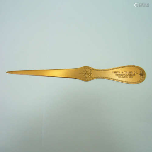 AN INDIANAPOLIS LETTER OPENER