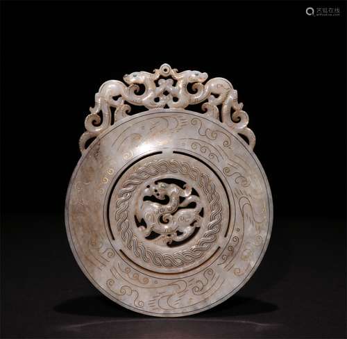 A WARRING STATES PERIOD GOLD AND JADE WALL