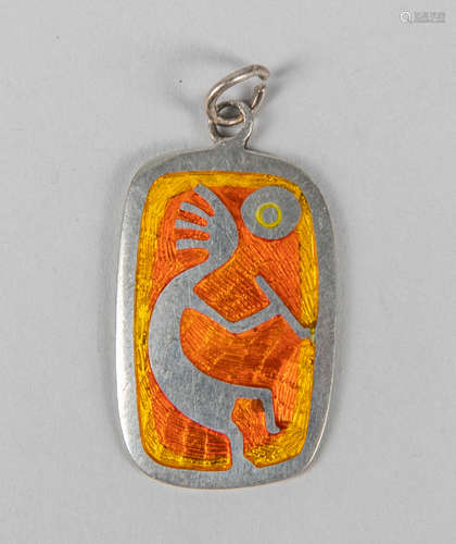 Navajo Kokopelli Pendant