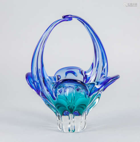 Art Designed Glass Pot