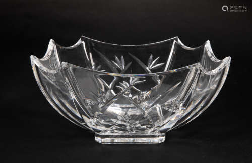 Carved Waterford Art Crystal Central Piece