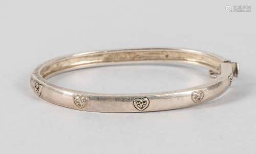 Vintage Designed Gemstone & Silver Bracelet