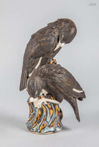 Chinese Export Stoneware Porcelain Eagle