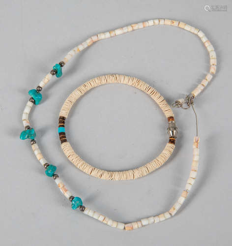 American Indian Type Shell Trade Beads