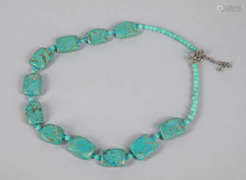 Adjustable Turquoise Necklace