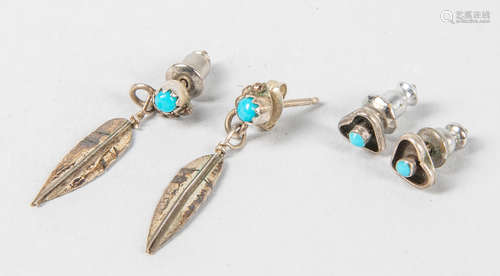 Group Of Sterling Earrings